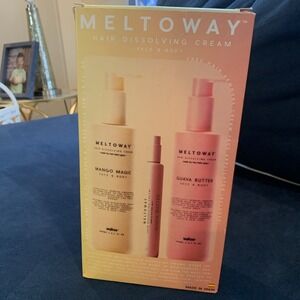 Meltoway Ultimate Hair Removal Cream Kit for Face & Body 3 Pack Mango‎ & Guava